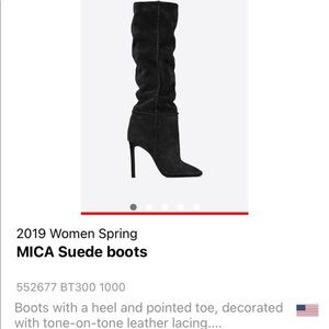 Saint Laurent brand new boots